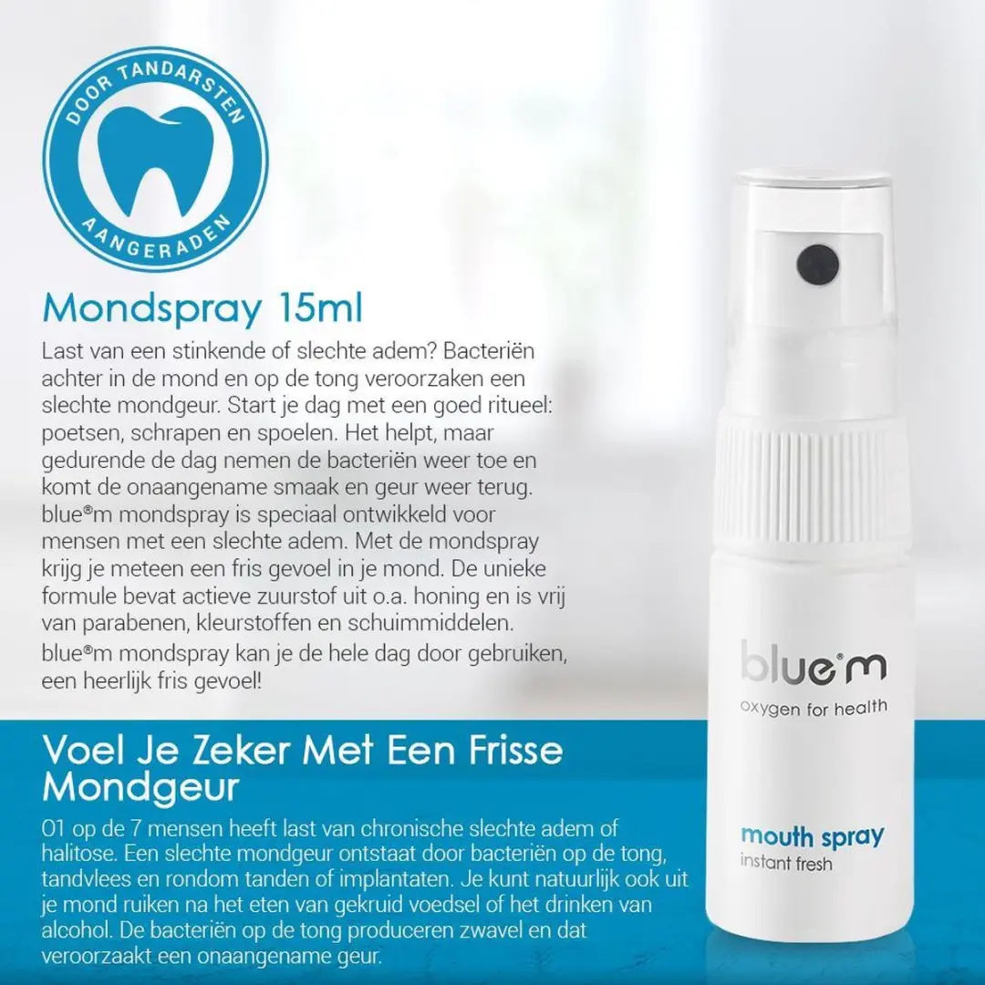 Bluem Mondspray - 3 Stuks 15ml