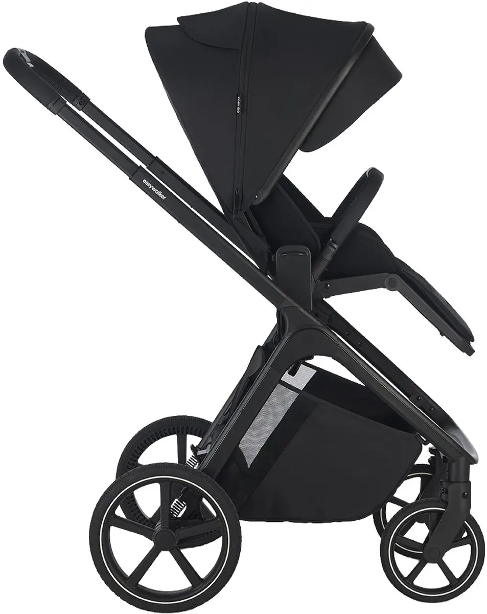 Easywalker Zoey Go 2-in-1 Kinderwagen - Zwart
