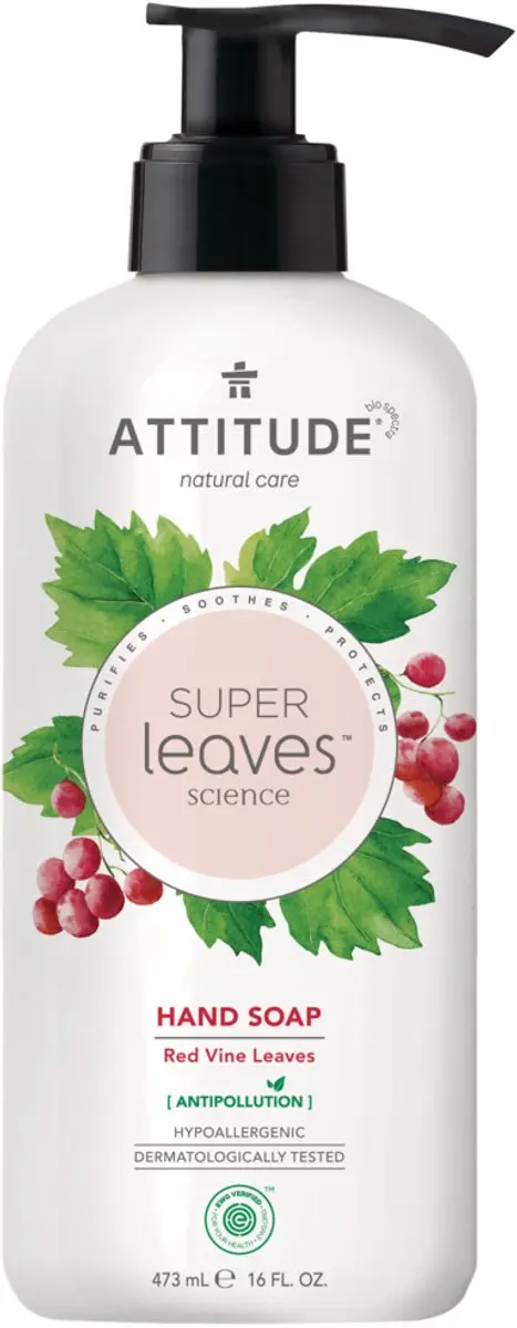 Attitude Natuurlijke Handzeep Red Vine Leaves 473ml
