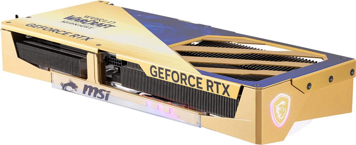 MSI GeForce RTX 5070 World of Warcraft Midnight Light Edition OC - 12GB GDDR7