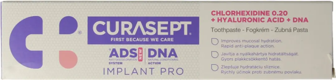 Curasept Tandpasta ADS DNA Implant Pro 75ml