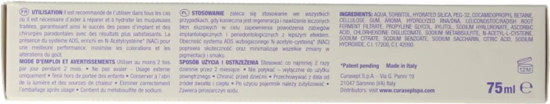 Curasept Tandpasta ADS DNA Implant Pro 75ml