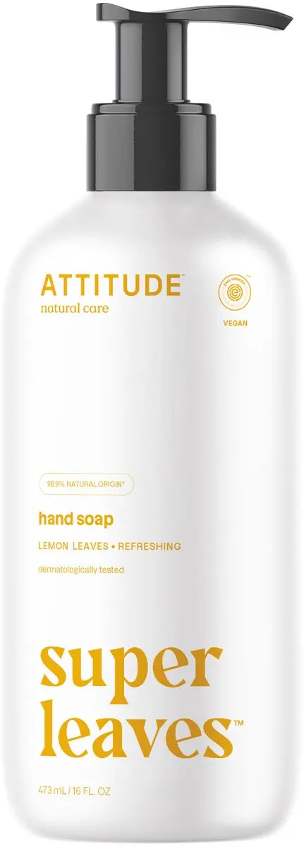Attitude Natuurlijke Handzeep Lemon Leaves 473ml