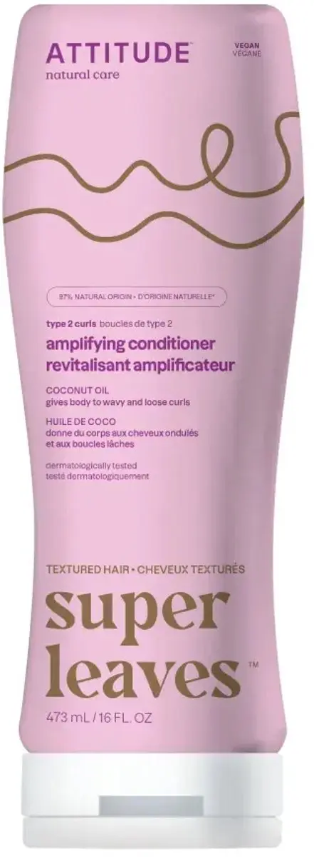Attitude Super Leaves Conditioner Krullend Haar 473ml