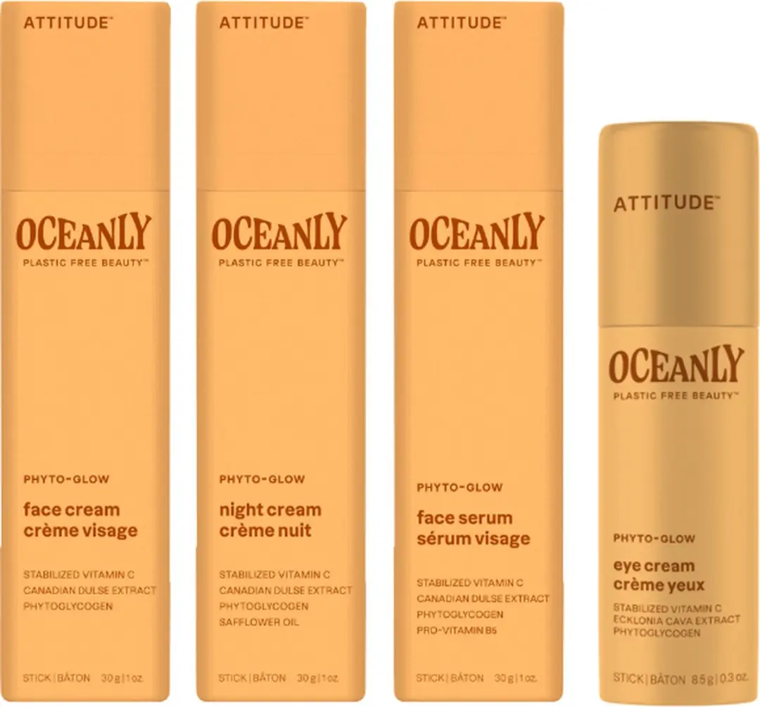 Attitude Oceanly Phyto-Glow Compleet Gezichtsset