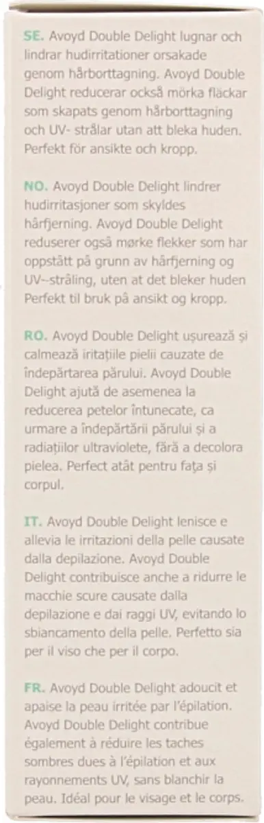 Avoyd Double Delight Scheerlotion 90ml