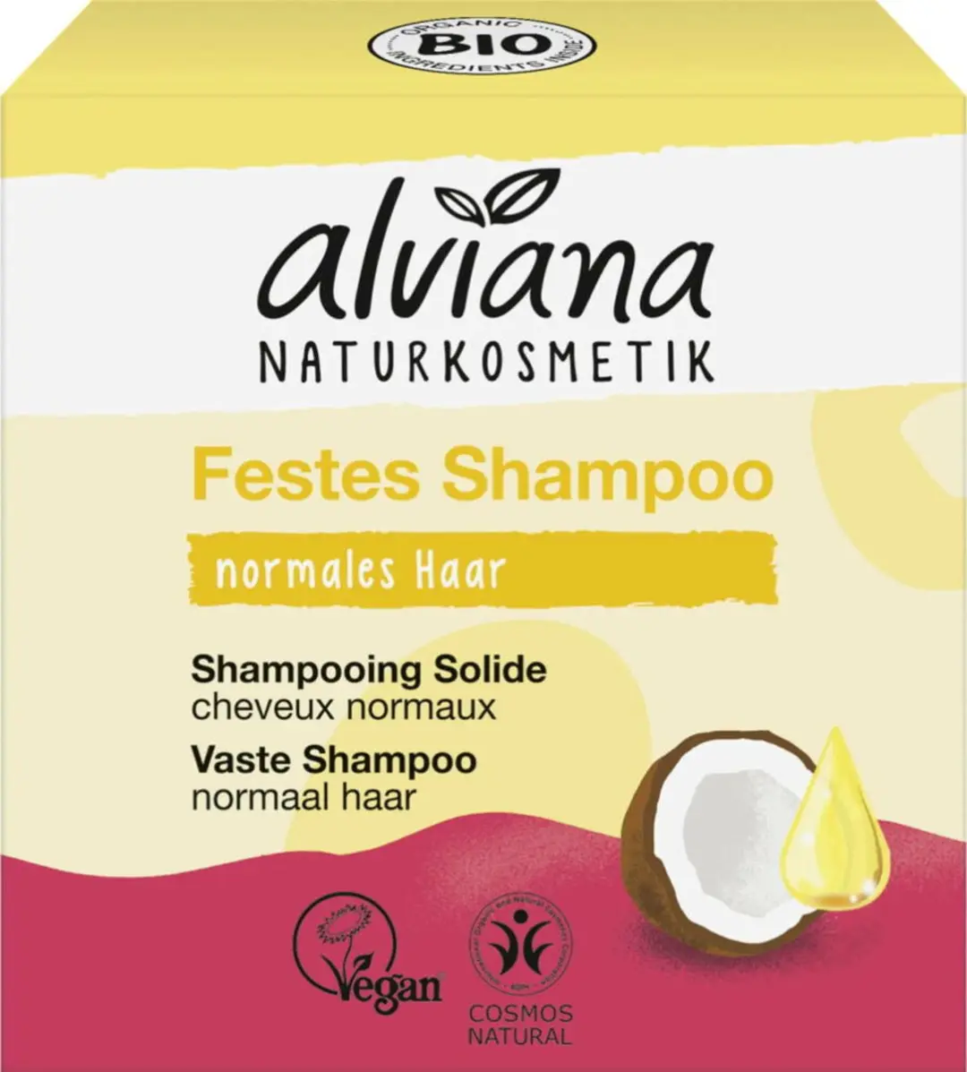 ALVIANA Shampoo Bar Normaal Haar 60g