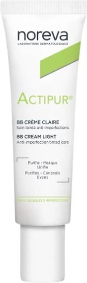 NOREVA Actipur BB Crème Anti-Imperfections 30ml - 30 Stuks