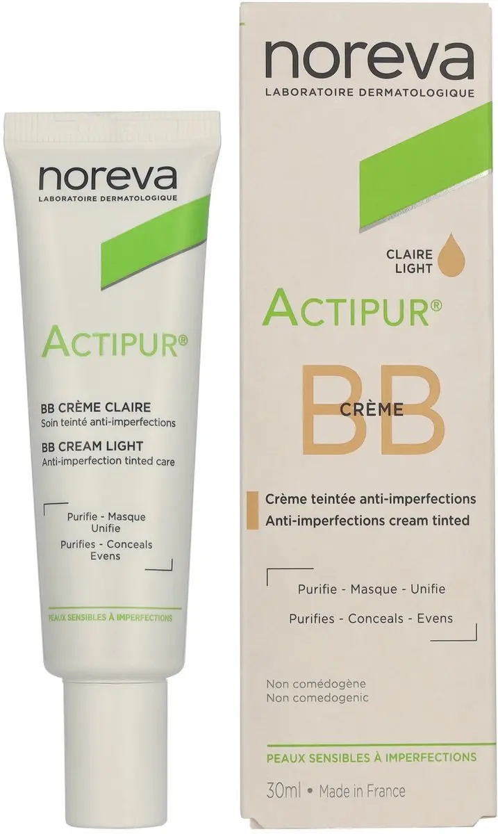 NOREVA Actipur BB Crème Anti-Imperfections 30ml - 30 Stuks