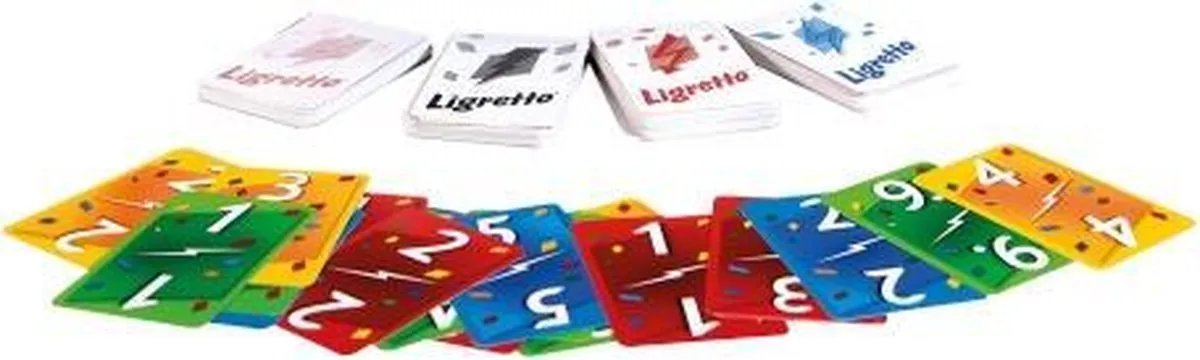 999 Games Ligretto Kaartspel Rood - 2-4 Spelers - afbeelding 6 van 6