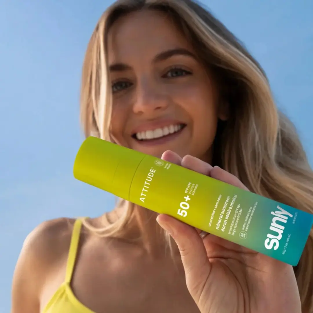 Attitude Sunly Zonnebrandspray SPF50 75ml - Ongeparfumeerd