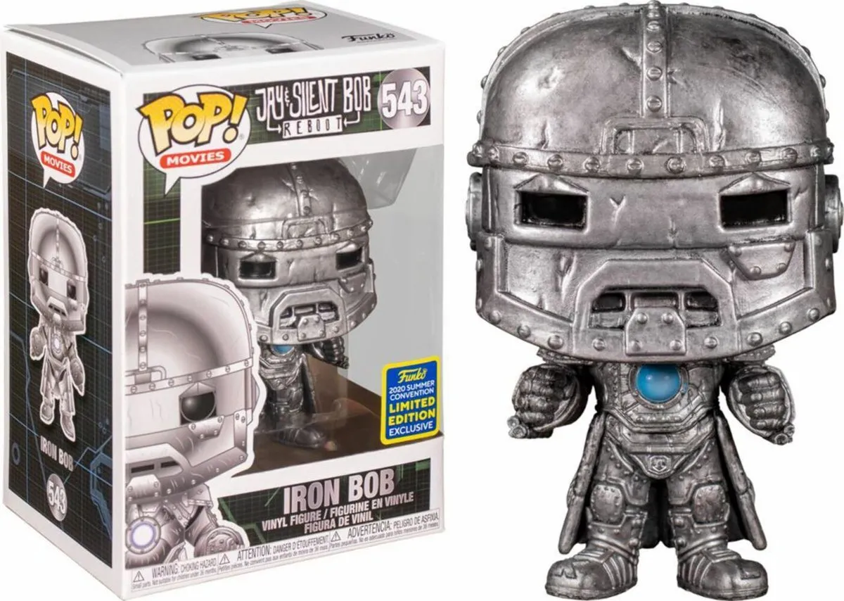 Funko POP! Movies Clerks Jay & Silent Bob Reboot Iron Bob #543