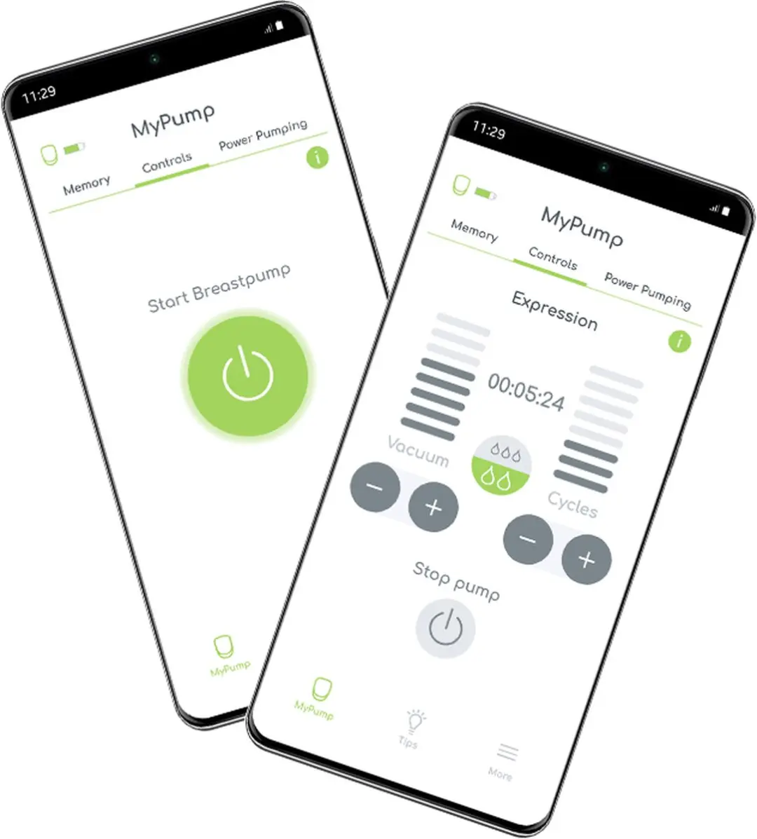 Ardo Alyssa Elektrische Borstkolf - Lichtgroen/Wit