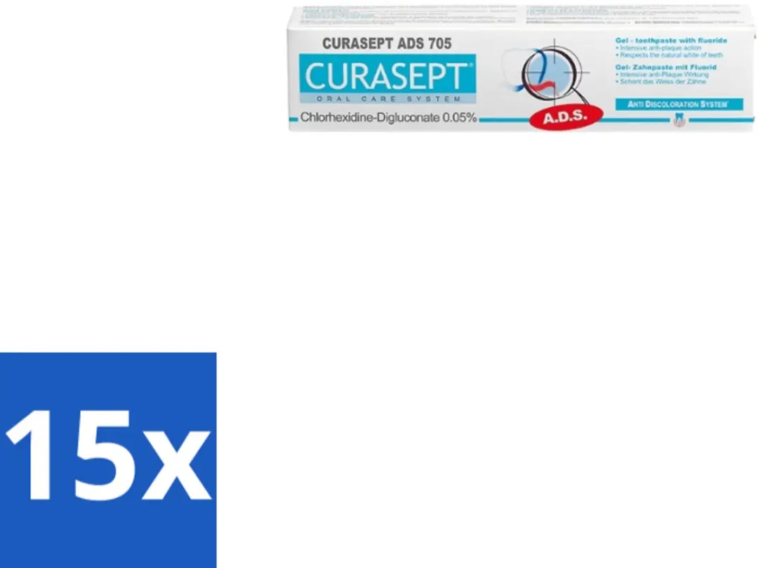 Curasept ADS 705 CHX Tandpasta 75ml