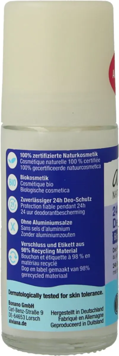 ALVIANA Deo Roll-on Organic Jojoba 50ml