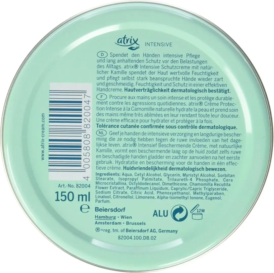 Atrix Intensief Beschermende Crème 150ml