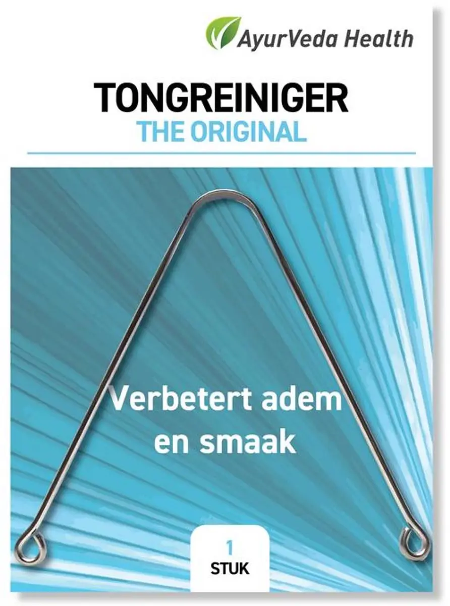 Ayurveda Health Tongschraper - Zilver