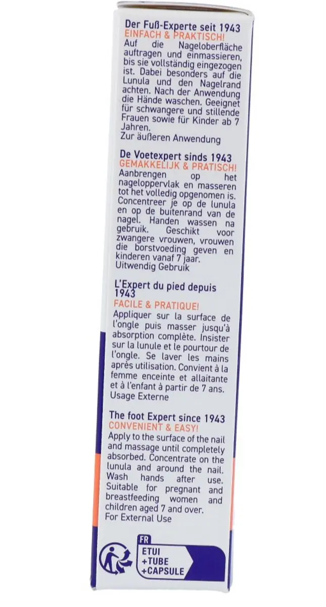 Akileine Herstellende Nagelcrème 10ml