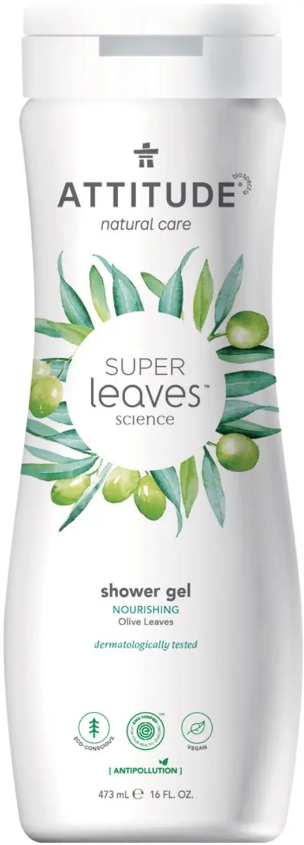 Attitude Super Leaves Douchegel Peer & Amber 473ml