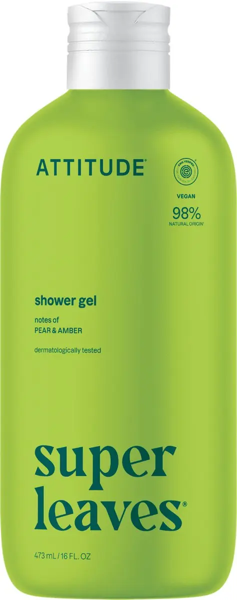 Attitude Super Leaves Douchegel Peer & Amber 473ml