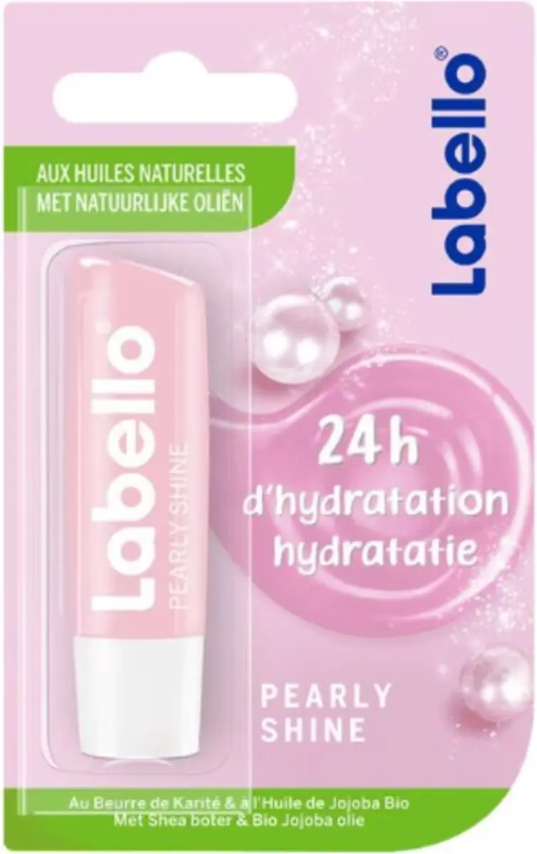 Labello Lippenbalsem Pearly Shine - 6 Stuks