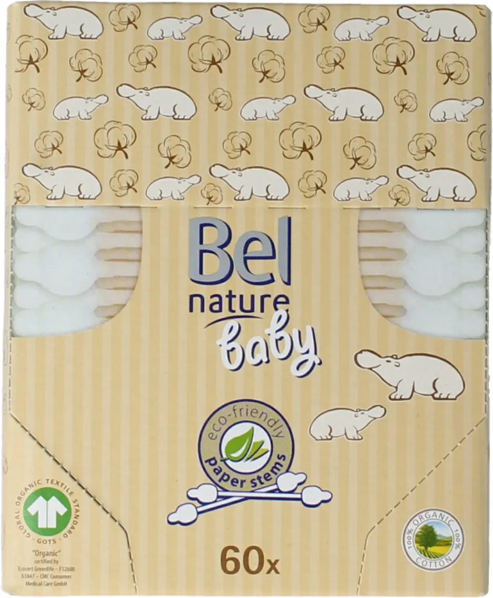 Bel Nature Wattenstaafjes Baby