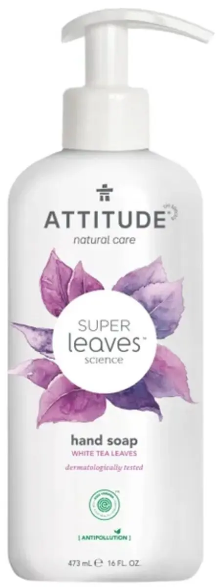 Attitude Natuurlijke Handzeep White Tea Leaves 473ml