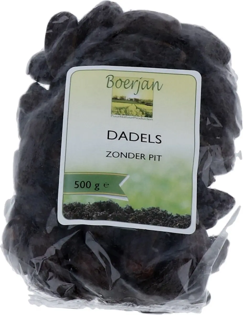Boerjan Dadels Zonder Pit 500g