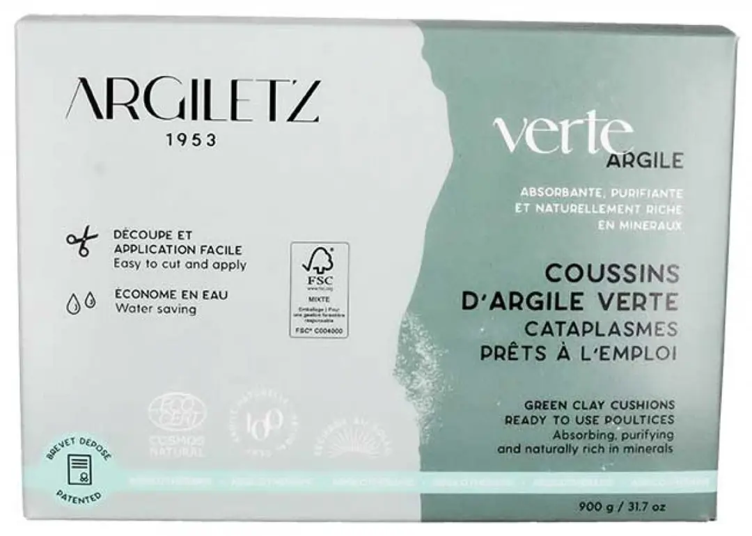 Argiletz Groene Kleikussens 900g