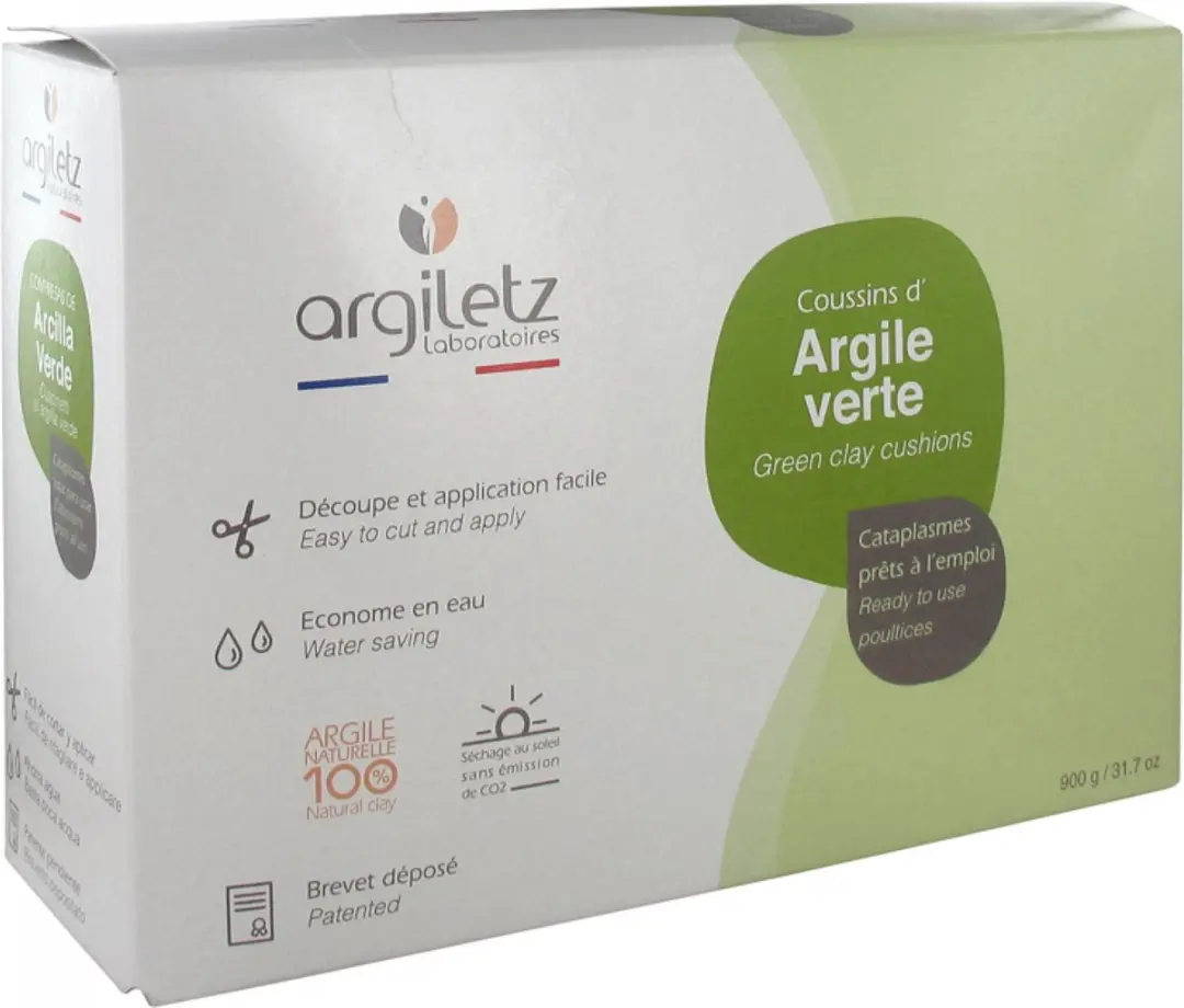 Argiletz Groene Kleikussens 900g