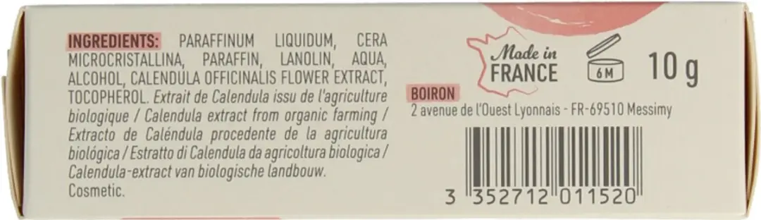 Boiron Calendula Lippenbalsem 10g
