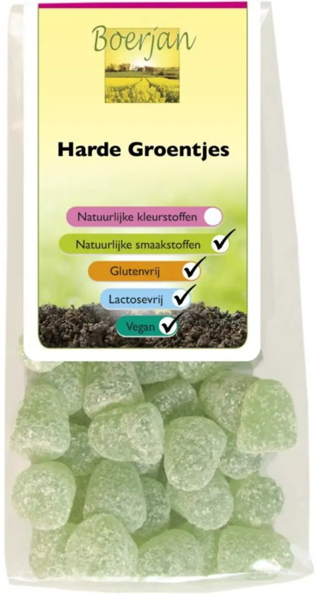Boerjan Harde Groentjes 150g