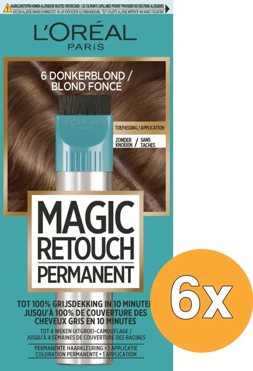 L'Oréal Paris Magic Retouch Nr. 6 Donkerblond