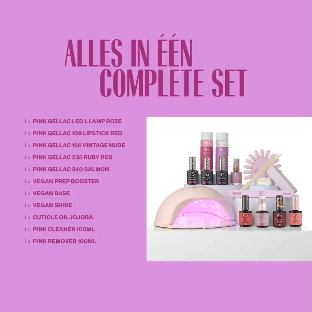 Pink Gellac Starterspakket Premium Elegant - 44 Stuks