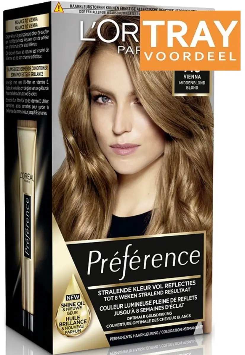 L'Oréal Paris Preference 7 Middenblond Haarverf