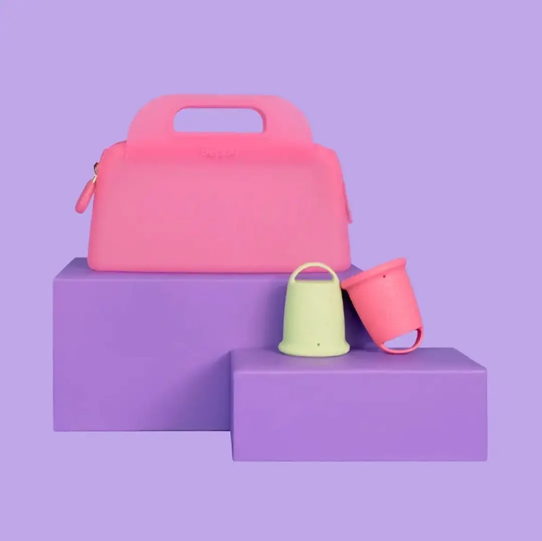 Beppy Menstruatieset Cosmic - 2 Cups M - Matcha & Framboos