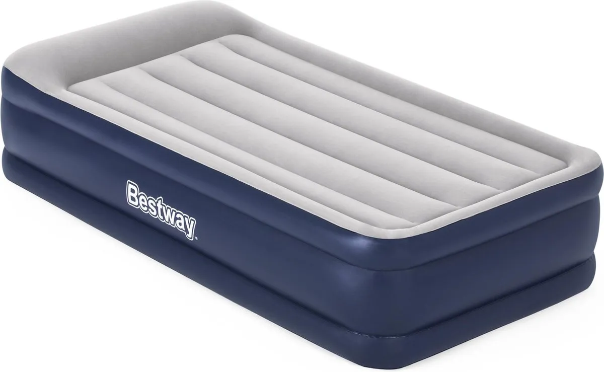 Bestway Tritech Luchtbed 46cm Twin - Blauw