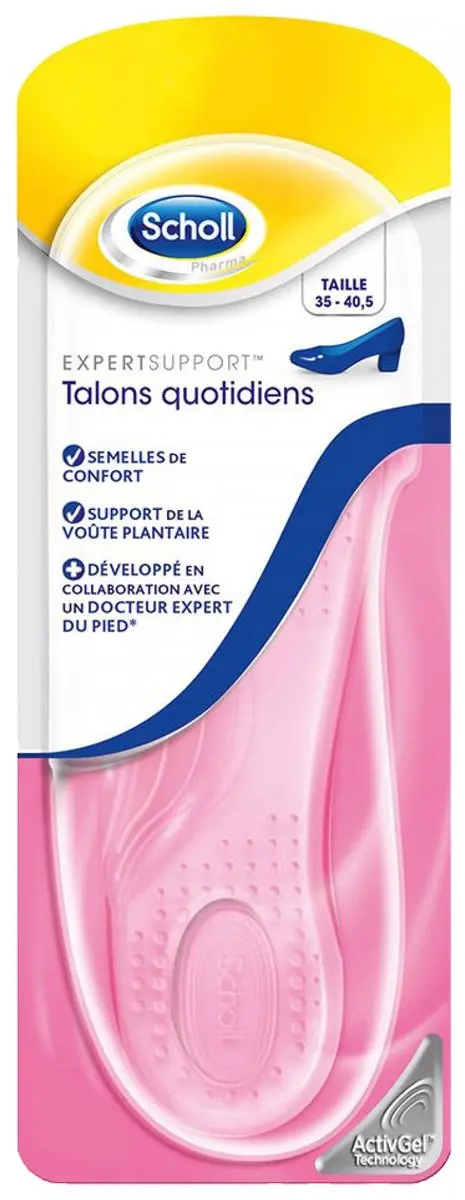 Scholl ExpertSupport Inlegzolen Dagelijkse Hakken 35-40,5