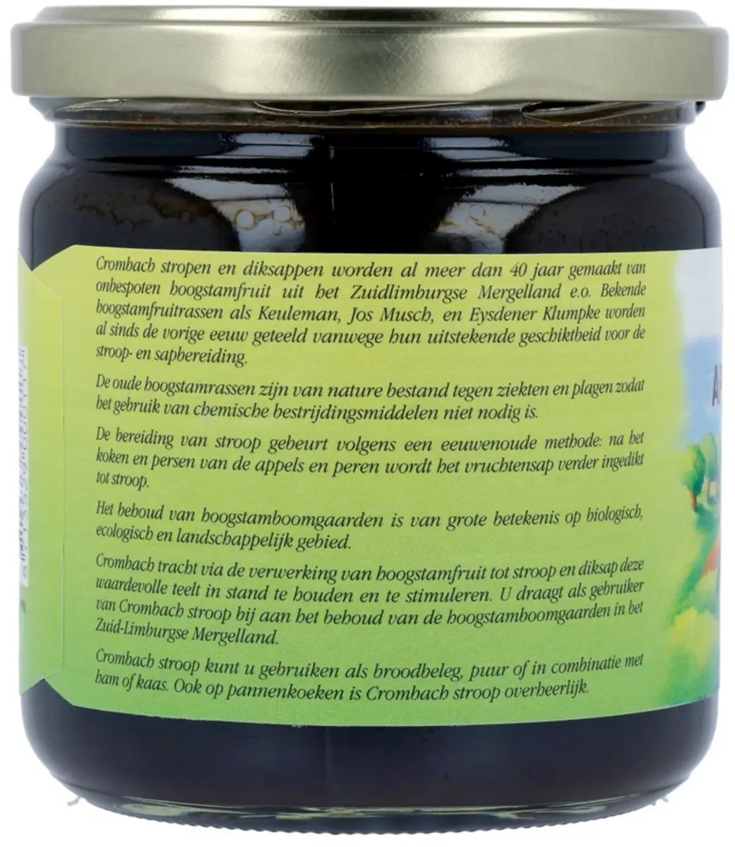 Crombach Appel-Perenstroop 12x450g - Voordeelverpakking