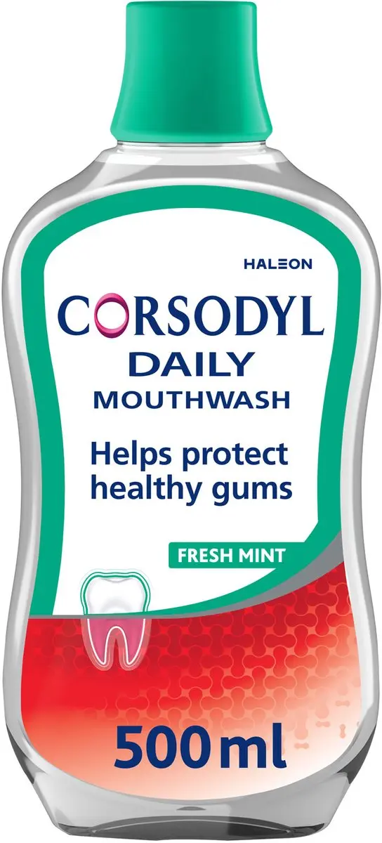 Corsodyl Gum Care Mondspoeling Alcoholvrij 500ml