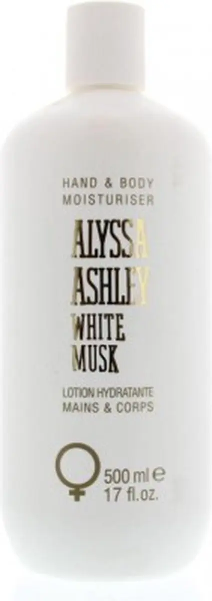 Alyssa Ashley White Musk Hand & Bodylotion 500ml - afbeelding 6 van 6