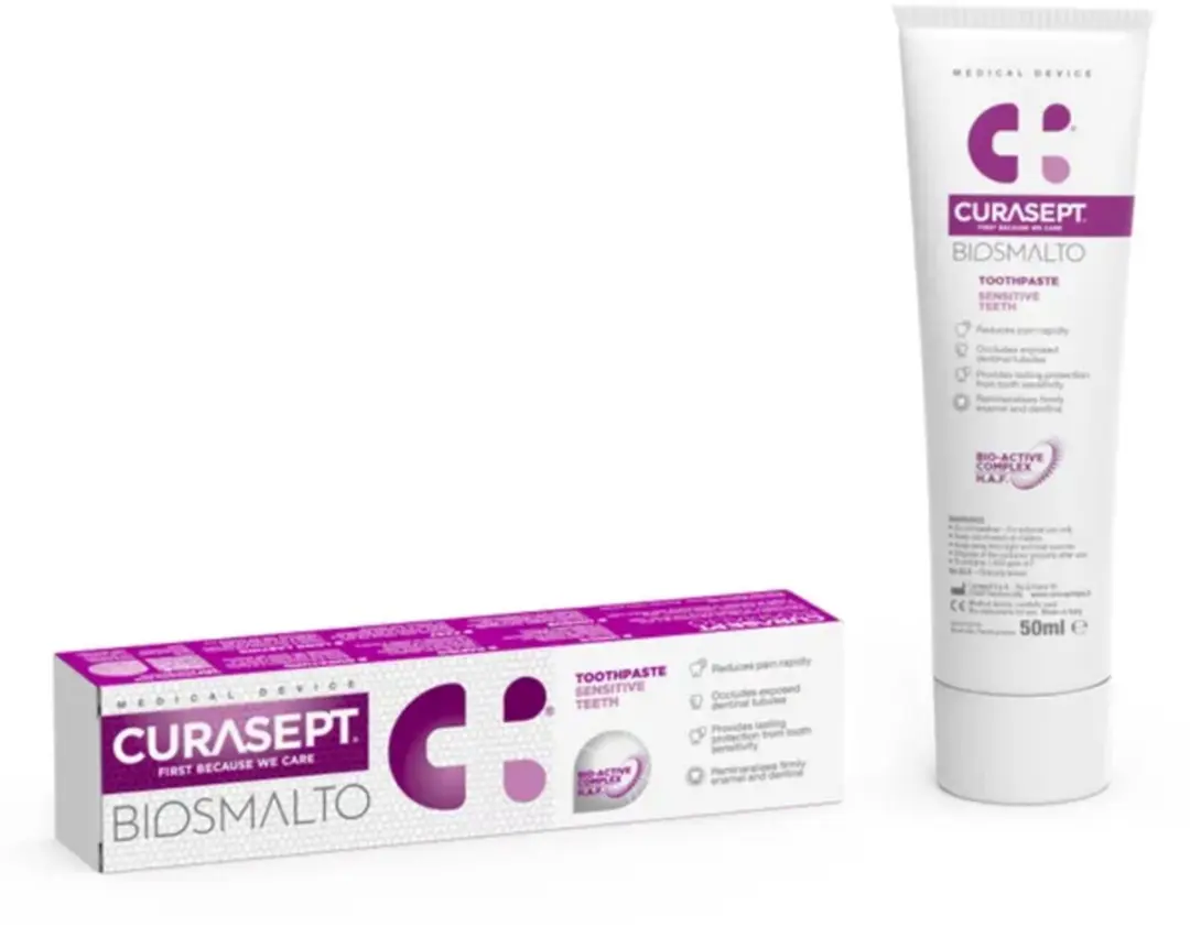 Curasept Biosmalto Tandpasta Gevoelige Tanden 75ml