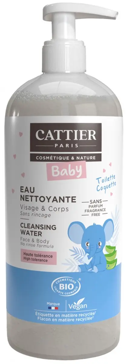 Cattier Baby Biologisch Reinigingswater 500ml
