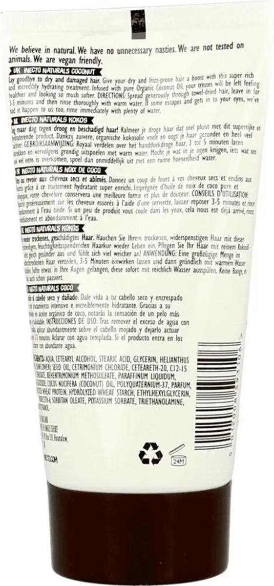 Inecto Coconut Oil Hair Mask 150ml