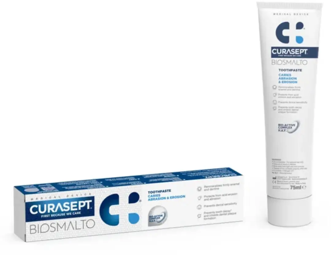 Curasept Biosmalto Tandpasta 2x75ml