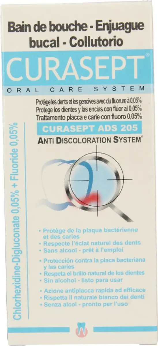 Curasept Mondspoeling 0,05% 200ml