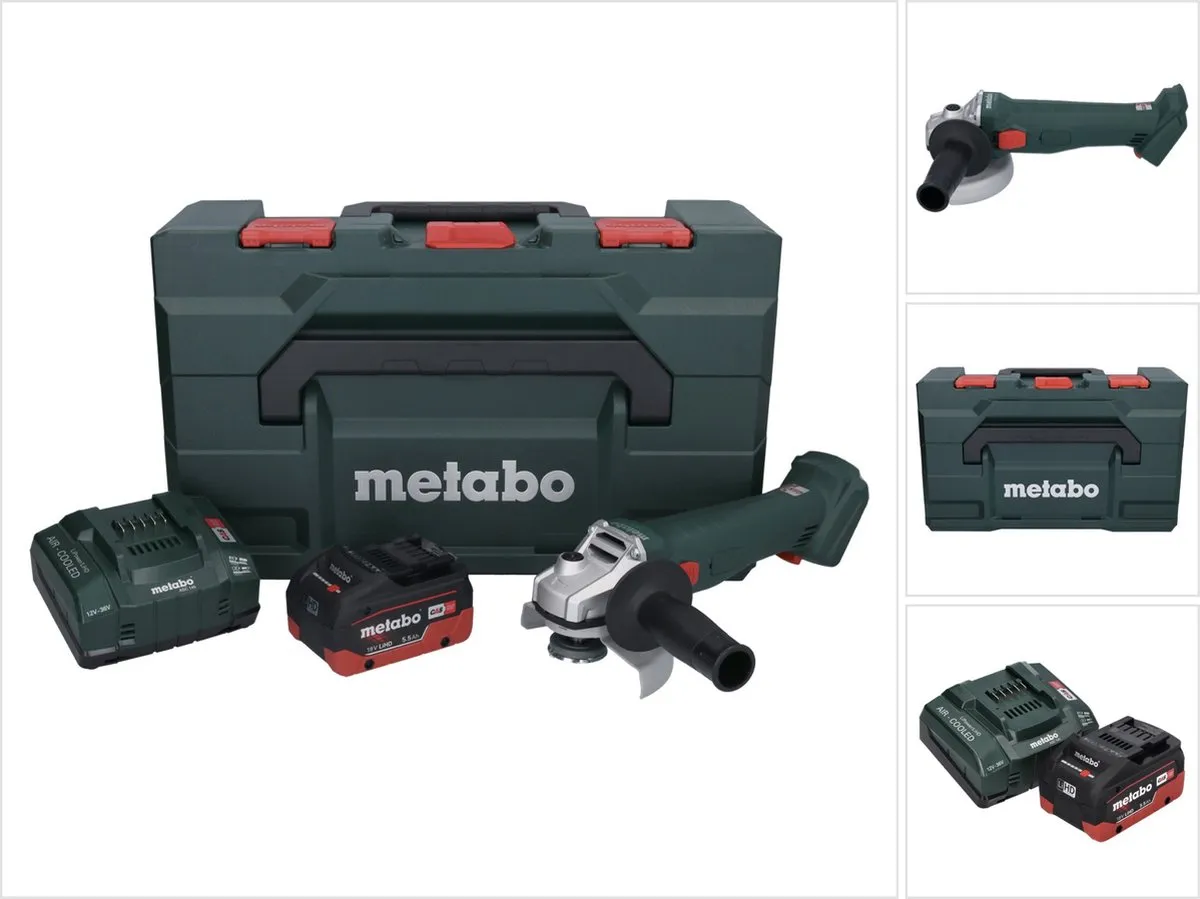 Metabo W 18 L 9-125 Haakse Slijper 125mm