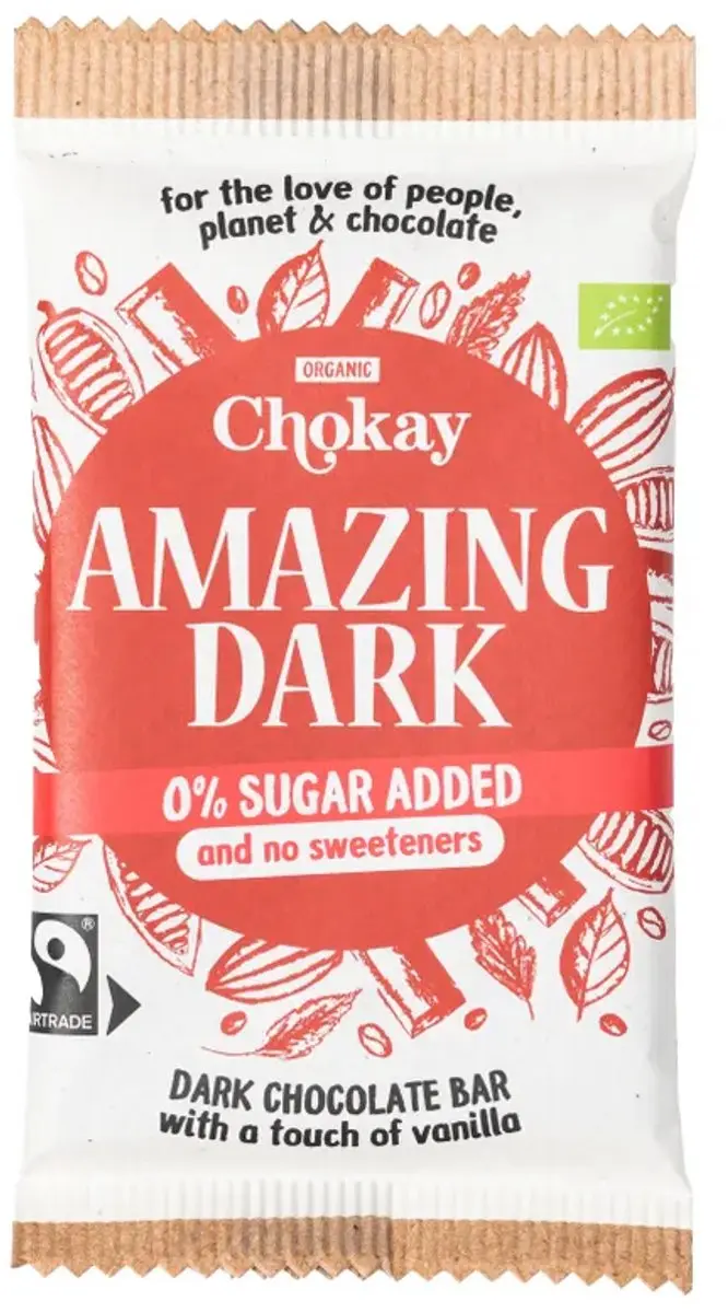 Chokay Amazing Dark Chocoladereep 70g