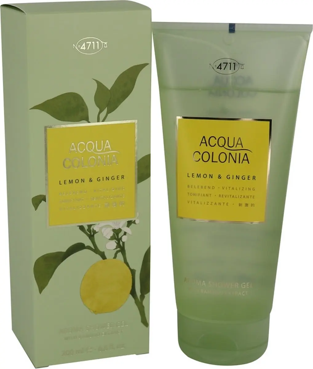 4711 Acqua Colonia Vitalizing Lemon & Ginger Douchegel 200ml