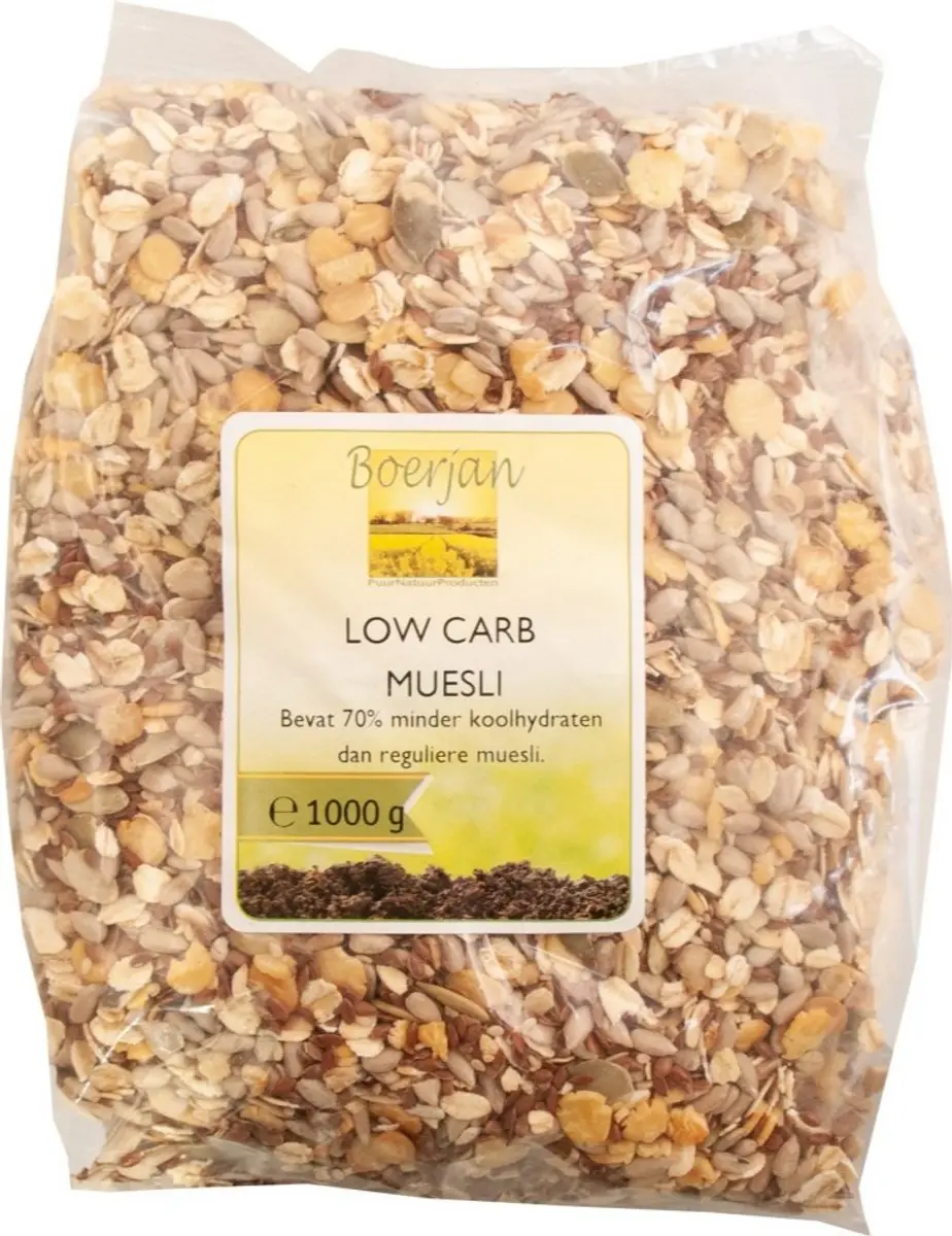 Boerjan Low Carb Muesli 1kg